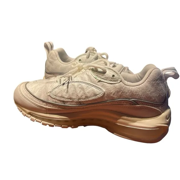 WMNS NIKE AIR MAX 98 LX &quot;CUT AWAY&quot; WHITE-MULTI COLOR SZ 9 [CJ0634-101]