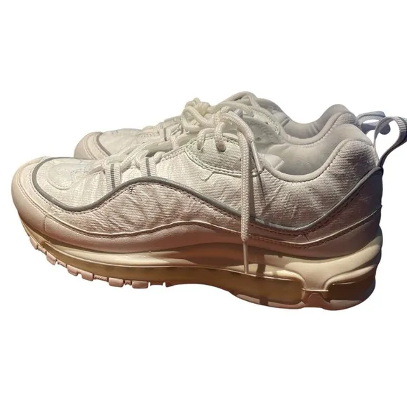 WMNS NIKE AIR MAX 98 LX &quot;CUT AWAY&quot; WHITE-MULTI COLOR SZ 9 [CJ0634-101]