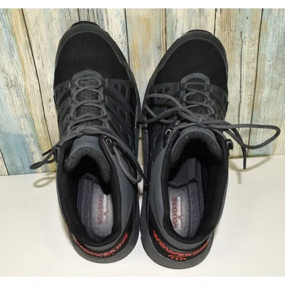 Wolverine Rev DuraShocks CarbonMax Toe Men's Size 10 Boots Black W211018