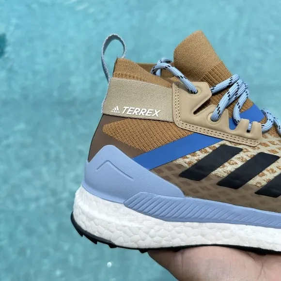 WOMEN'S adidas Terrex Free Hiker Primeblue Beige Tone Ambient Sky FZ2970