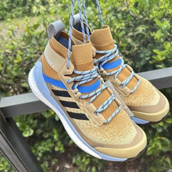 WOMEN'S adidas Terrex Free Hiker Primeblue Beige Tone Ambient Sky FZ2970