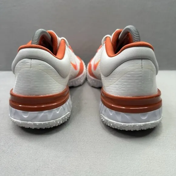 Womens Size 9 Nike Alpha Huarache Elite 4 Turf Softball Shoes White Wild Mango