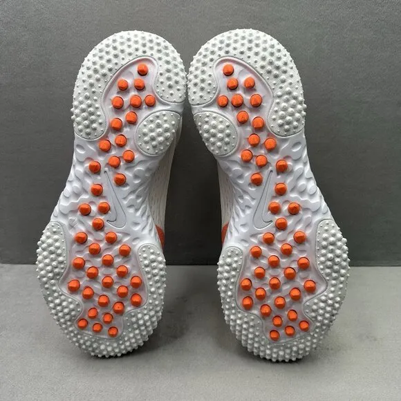 Womens Size 9 Nike Alpha Huarache Elite 4 Turf Softball Shoes White Wild Mango