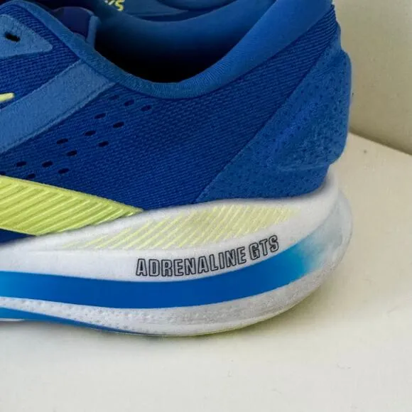 WORN ONCE Men’s 10 Brooks Adrenaline GTS 24 Blue Running Shoes