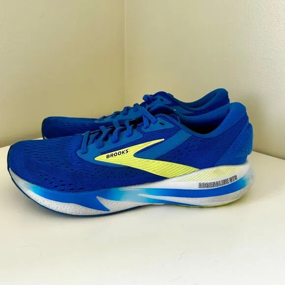 WORN ONCE Men’s 10 Brooks Adrenaline GTS 24 Blue Running Shoes