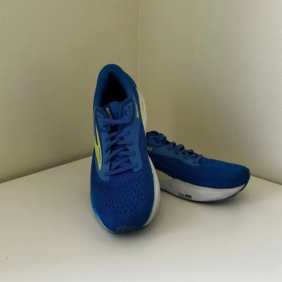 WORN ONCE Men’s 10 Brooks Adrenaline GTS 24 Blue Running Shoes
