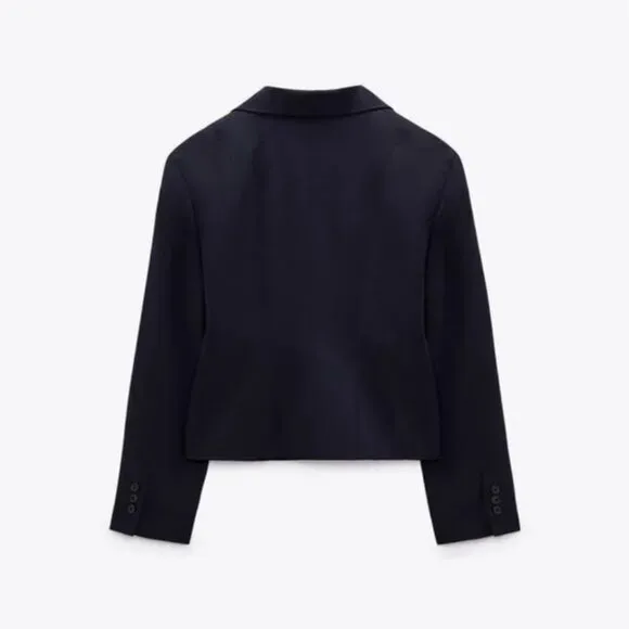 Zara Tailored Wool Blend  Blazer