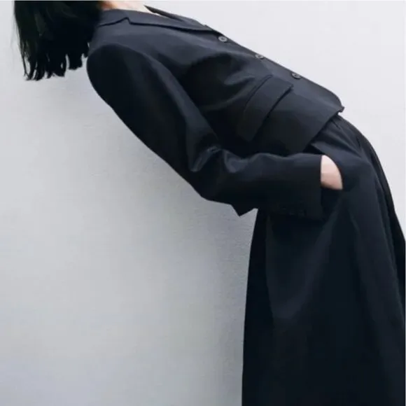 Zara Tailored Wool Blend  Blazer