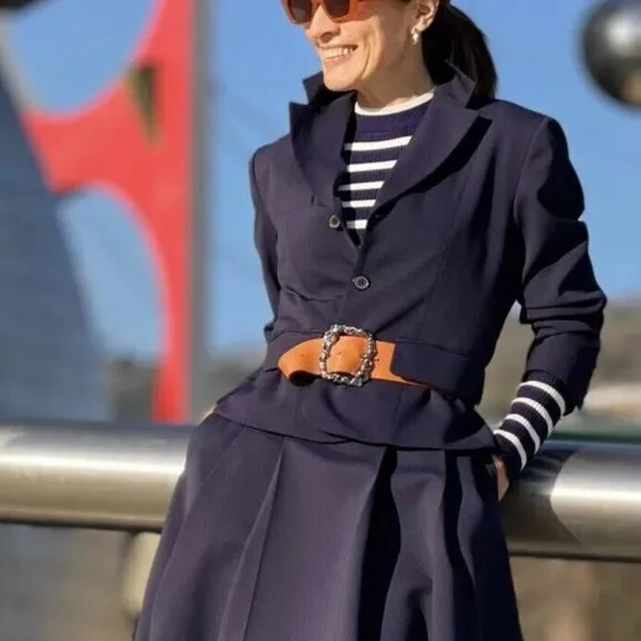 Zara Tailored Wool Blend  Blazer