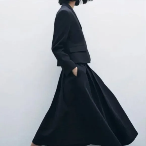 Zara Tailored Wool Blend  Blazer